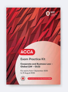 BPP ACCA LW Corporate and Business Law Exam Kit 2026