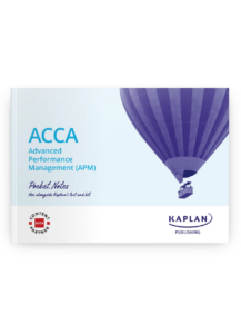 Kaplan ACCA APM Advanced Performance Management Pocket Notes 2026