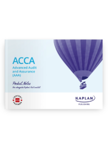 Kaplan ACCA AAA Advanced Audit and Assurance Pocket Notes 2026