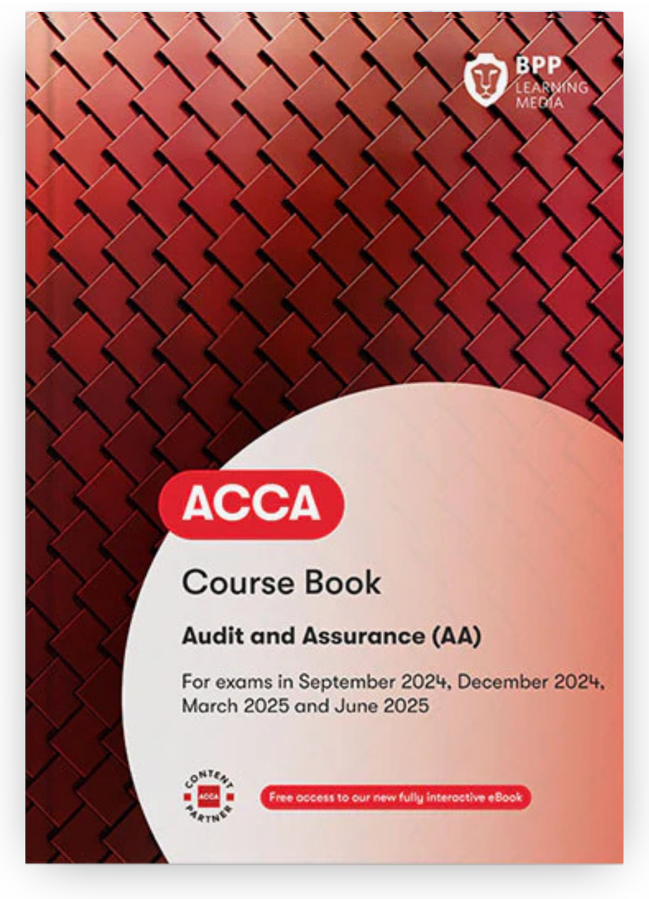 BPP ACCA AA Audit and Assurance Workbook eBook 2026