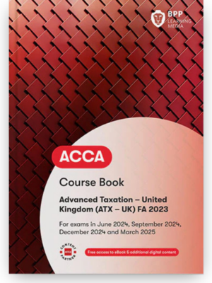 BPP ACCA Advanced Taxation Course Book eBook 2026