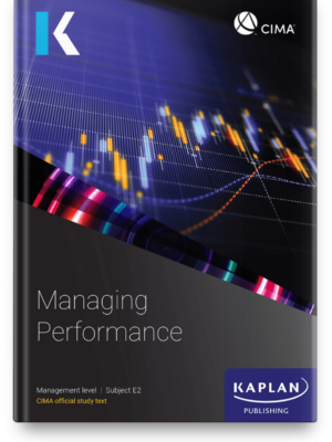 Kaplan CIMA E2 Managing Performance Study Text eBook 2026