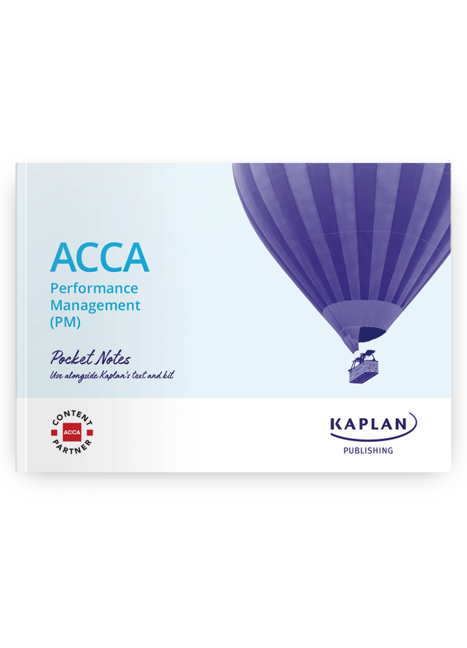Kaplan ACCA PM Performance Management Pocket Notes 2026