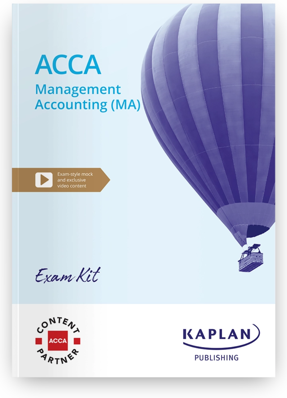 Kaplan ACCA MA Management Accounting Exam Kit eBook 2026