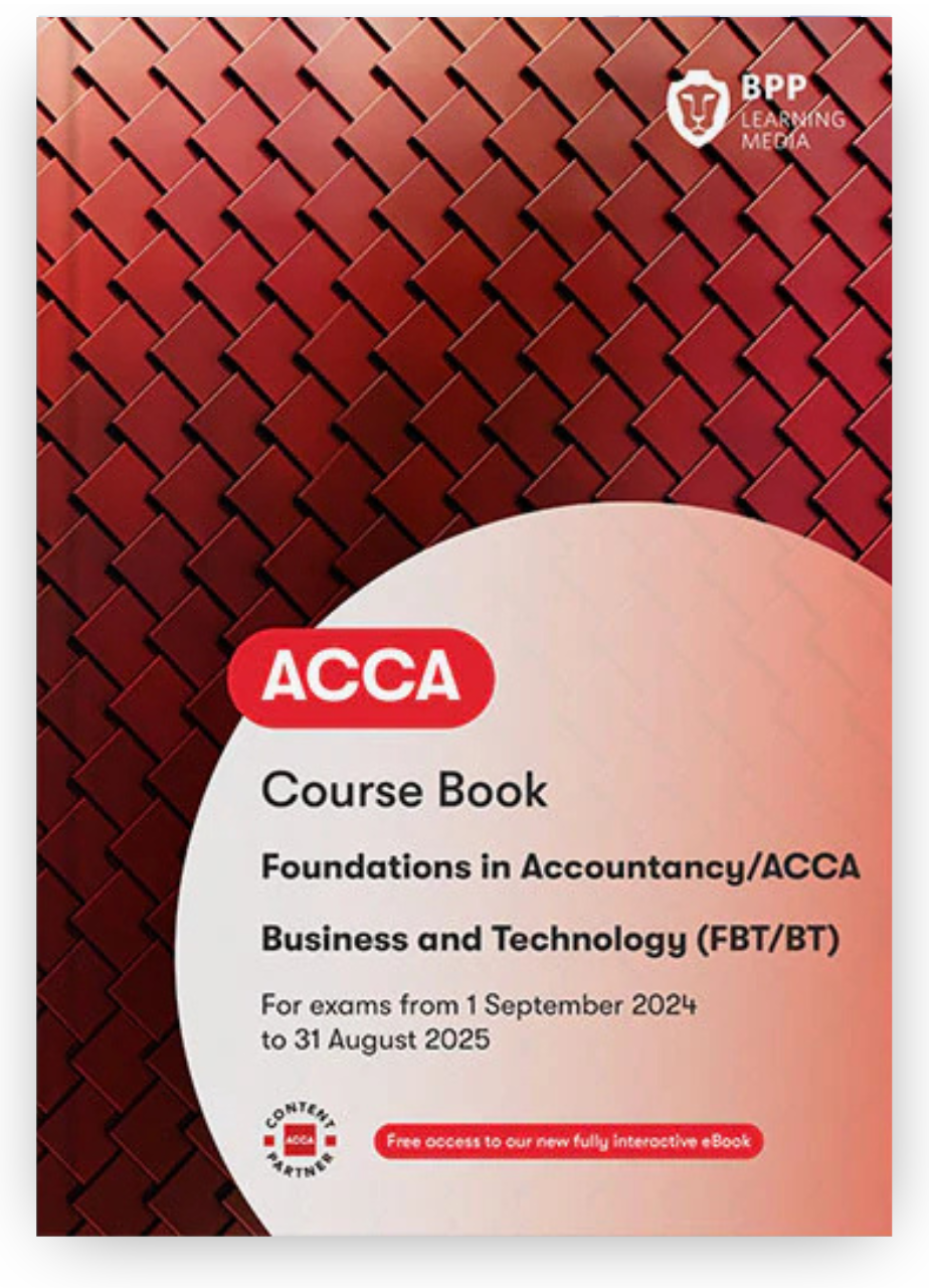BPP ACCA BT Business and Technology Course Book eBook 2026