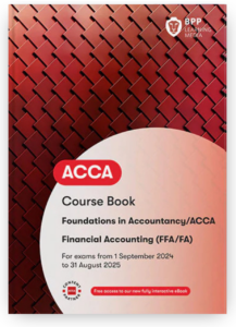 BPP ACCA FA Financial Accounting Course Book 2026