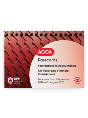 BPP FIA Recording Financial Transactions Passcards 2026