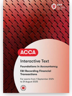 BPP FIA Recording Financial Transaction Interactive Text eBook 2026