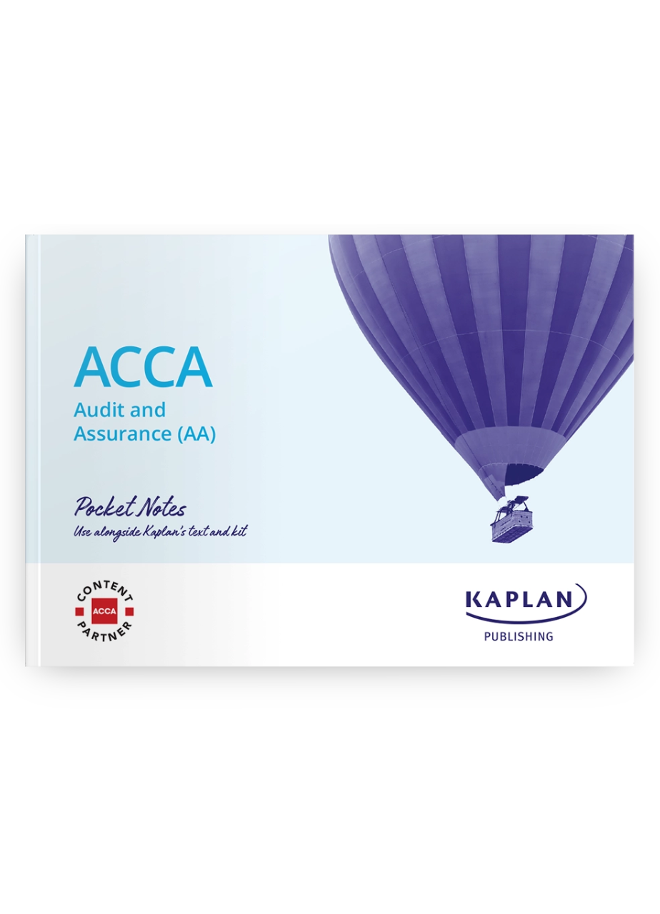 Kaplan ACCA AA Audit and Assurance Pocket Notes eBook 2026