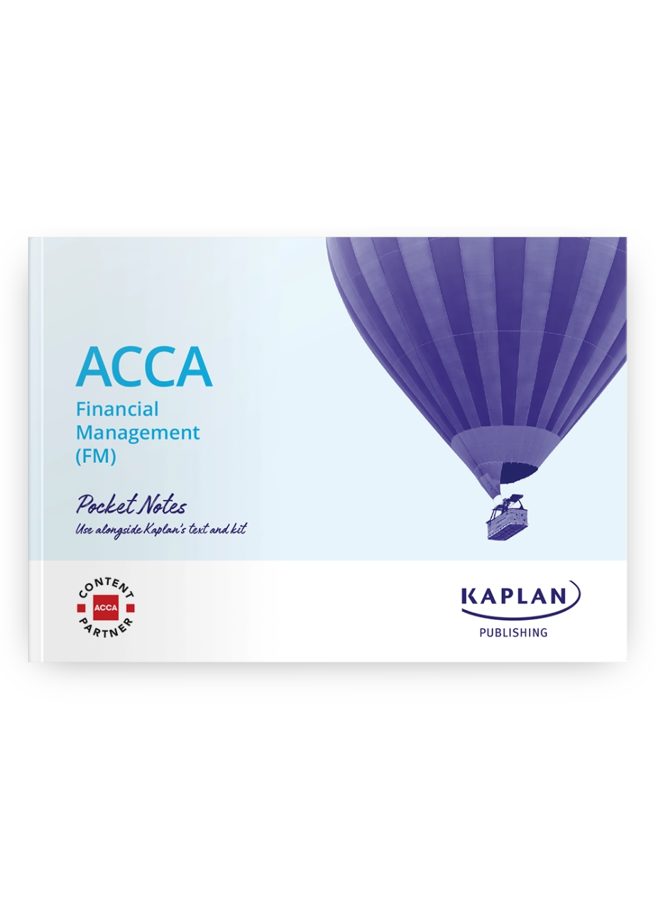 Kaplan ACCA FM Financial Management Pocket Notes 2026