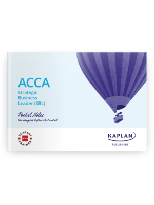 Kaplan ACCA SBL Strategic Business Leader Pocket Notes 2026