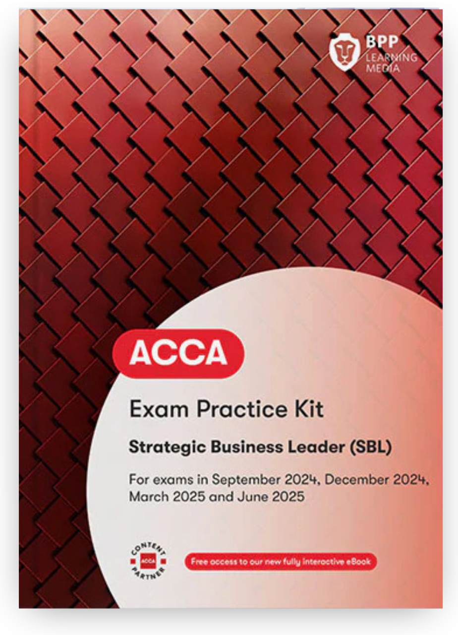 BPP ACCA Strategic Business Leader Exam Kit 2026