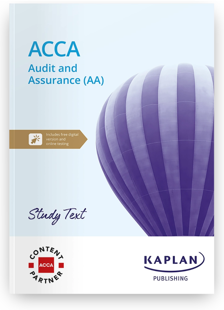Kaplan ACCA AA Audit and Assurance Study Text eBook 2026