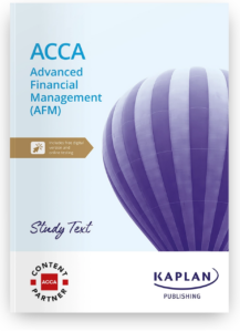 Kaplan ACCA AFM Advanced Financial Management Study Text 2026