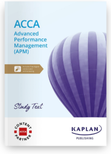 Kaplan ACCA APM Advanced Performance Management Study Text 2026