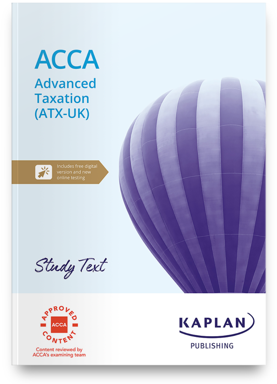 Kaplan ACCA ATX Advanced Taxation Study Text 2026