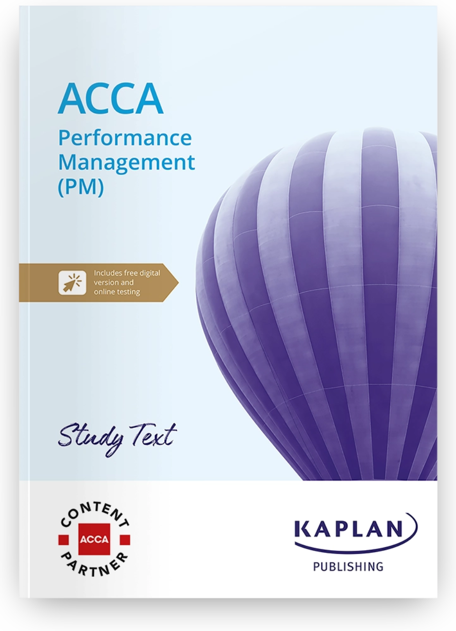 Kaplan ACCA PM Performance Management Study Text 2026
