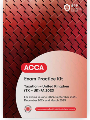 BPP ACCA TX Taxation Exam Kit 2026
