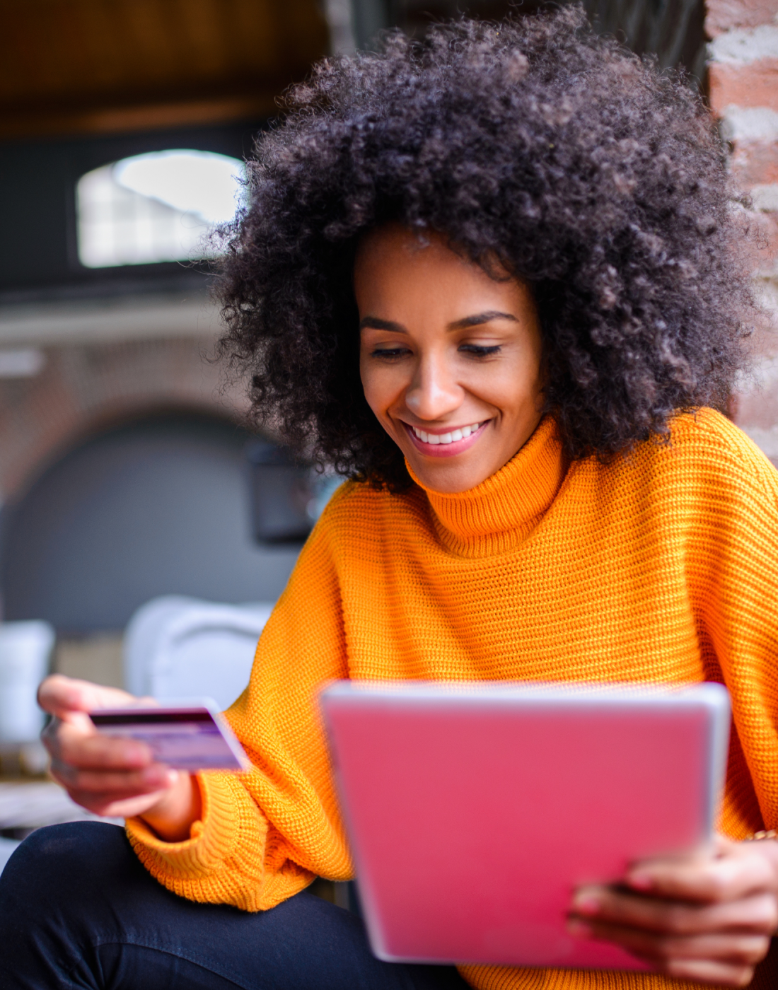 Woman Online Shopping